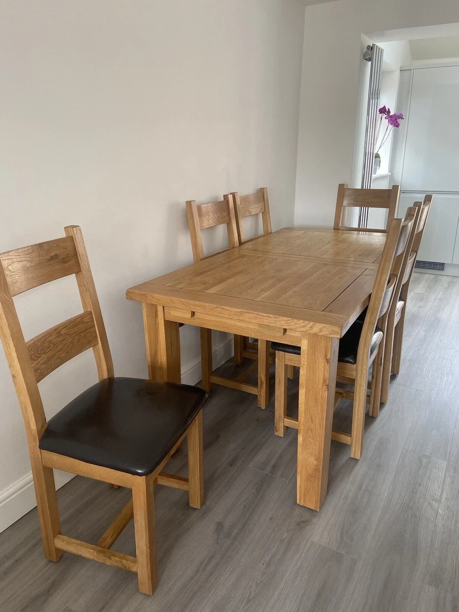 Oak furniture land dining room chairs deals
