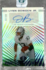 2020 Panini Illusions Rookie Endorsements Blue #32 Lynn Bowden Jr. Auto /99
