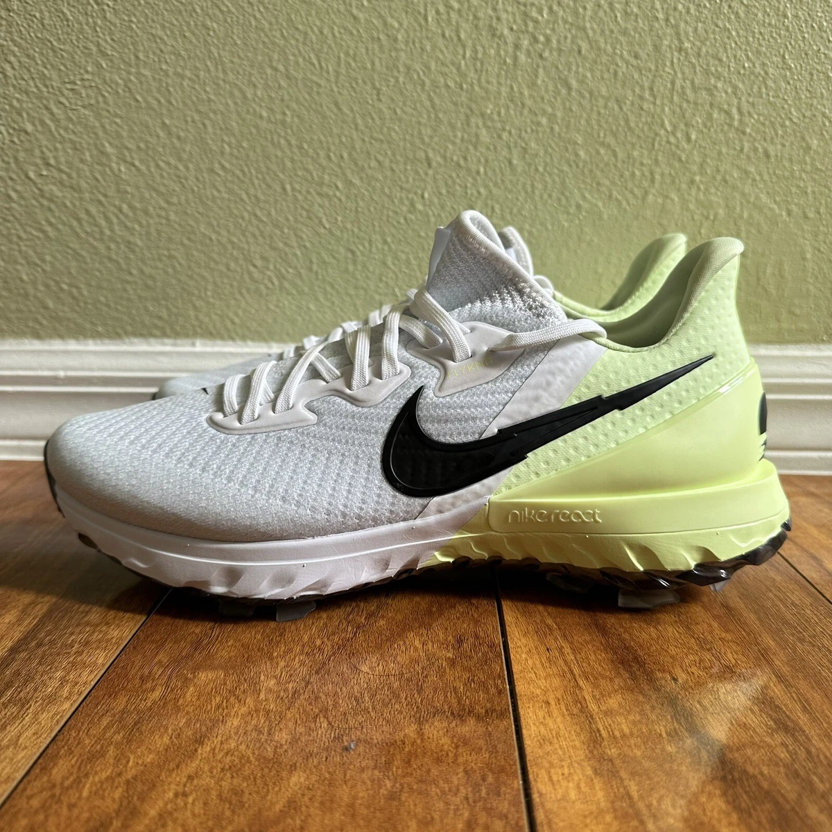 Nike Air Zoom Infinity Tour Golf White Barely Volt for Sale