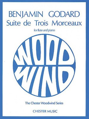 Suite De Trois Morceaux Op. 116 Flute and Piano Book NEW 014012859