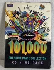 Masterclips 101,000 Premium Image Collection 9 CD Pack for Windows Vintage 1996