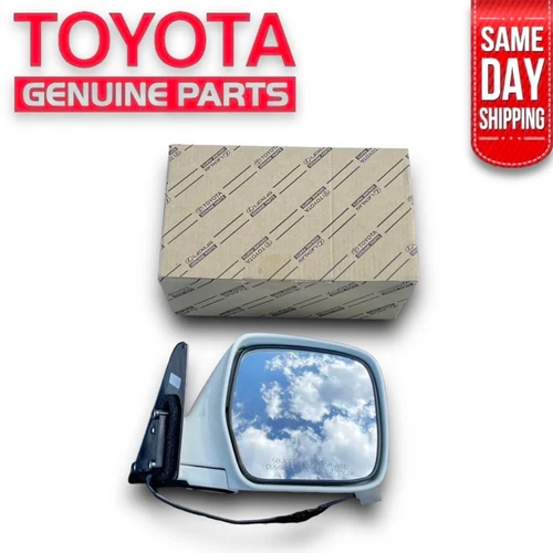 91 - 97 TOYOTA LAND CRUISER FJ80 FZJ80 PASSENGER RIGHT DOOR MIRROR WHITE OEM NEW