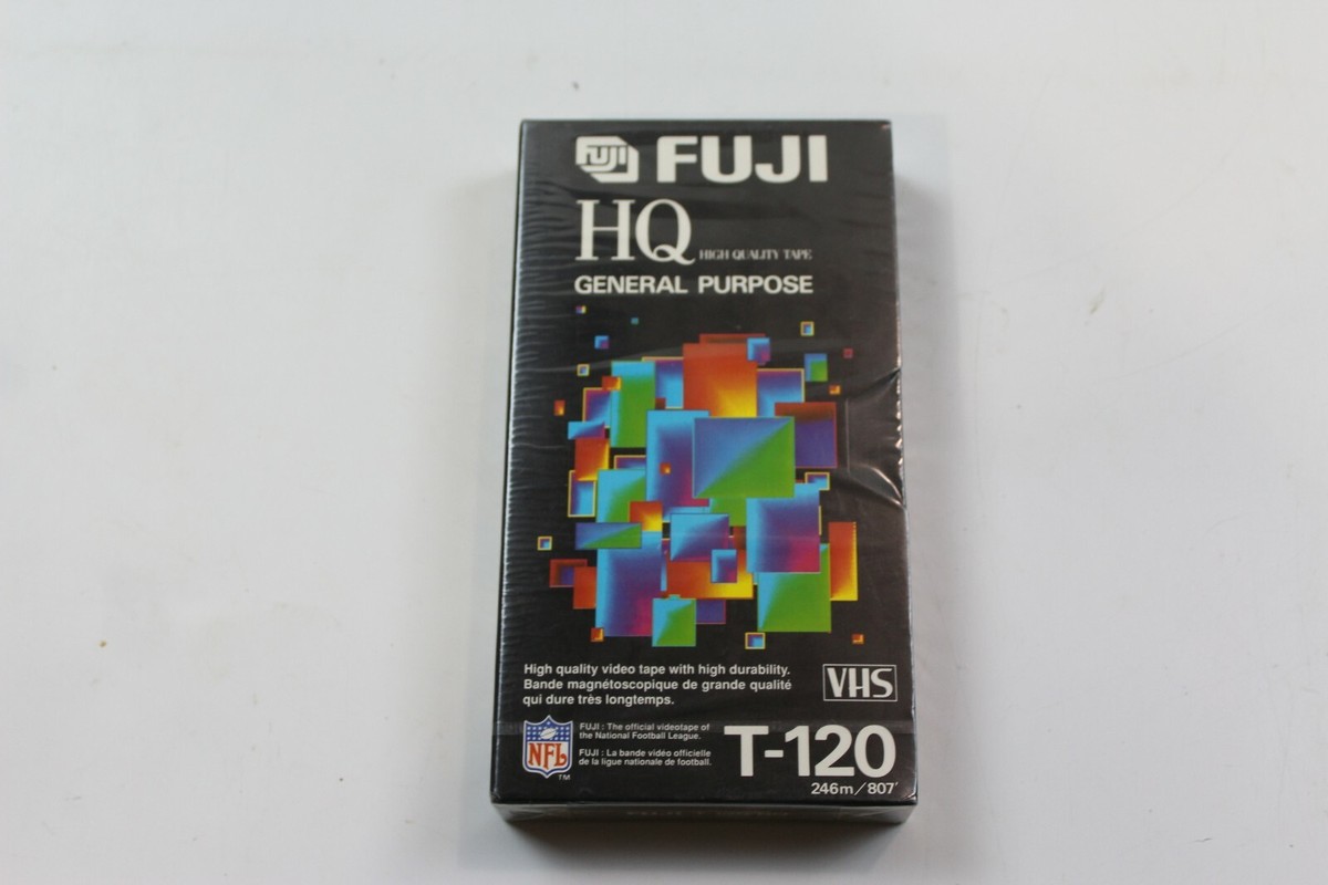 Fuji HQ General Purpose T-120 VHS Tape SEALED | eBay