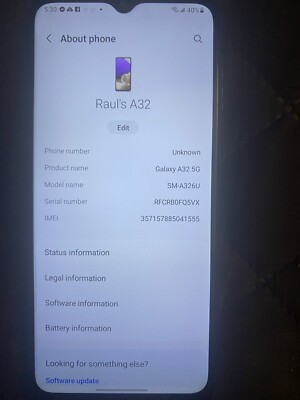 Samsung Galaxy A32 5G - 64 GB - White (Unlocked)