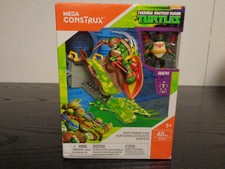 MEGA CONSTRUX Raph Teenage Mutant Ninja Turtles Sewer Surf Set DYK11 48 Pieces