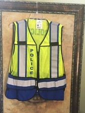 Smith Wesson SVSW033 Split Tape Law Enforcement Vest Police BLUE