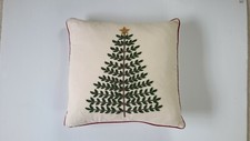 Christmas pillow tree throw pillow 16X16 feather insert zipper