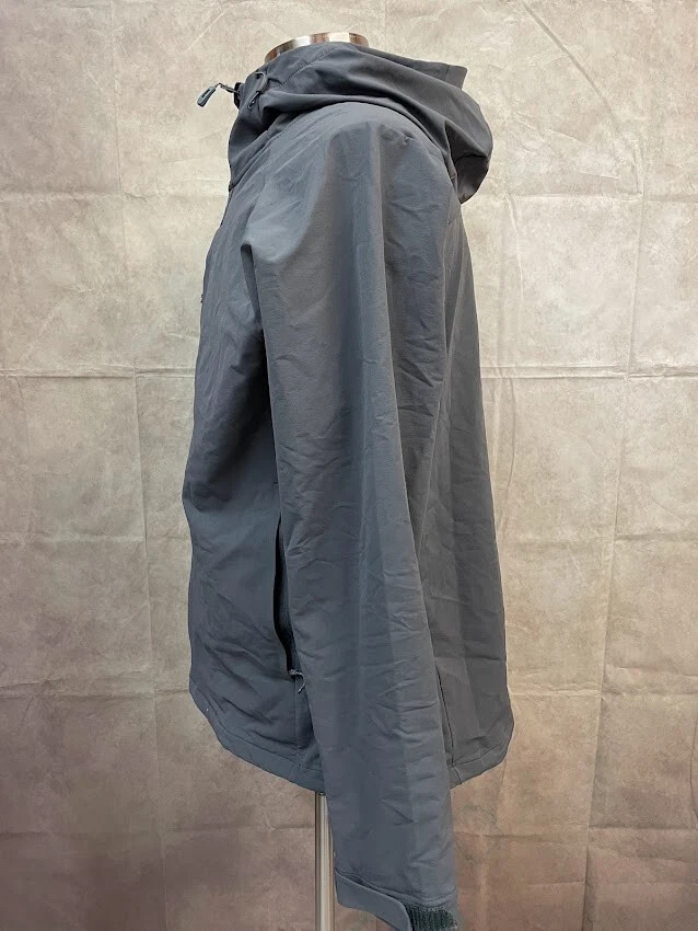 Chaqueta con Capucha Kirkland Signature Para Hombre Gris Cremallera Completa Talla L Foto 2 de 4