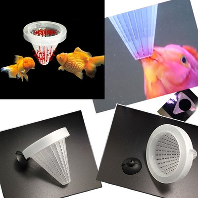 10Pcs Aquarium Red Worm Feeder Cone Feeding Live Brine Fish 2024 Shrimp Z4N7