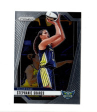 2 count lot 2024-25 Panini Prizm WNBA Stephanie Soares Cards #47 Dallas Wings