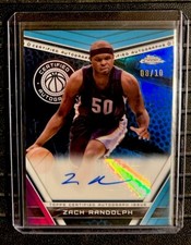 2024 Topps Chrome Zach Randolph Blue Refractor Auto 8/10!!!🔥