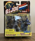 G.I. Joe vs. Cobra Snake Eyes vs Cobra Commander Figure w/ Sound Attack Weapons