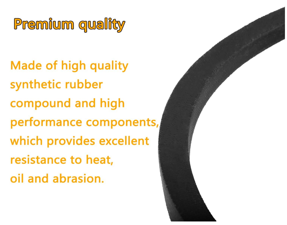 Deck Drive Belt 42" Lawn Mower Craftsman YT3000 YT4000 YS4500 Husqvarna