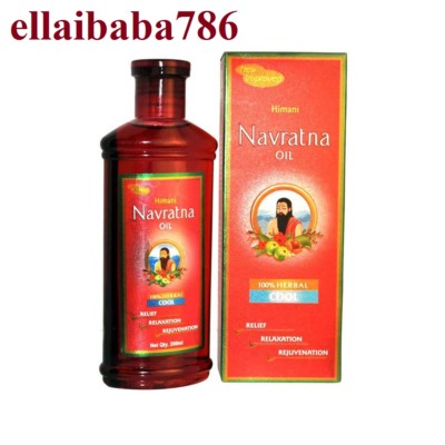 Himani Navratna Oil With 9 Natural Ayurveda Herbal Amla Bhringraj Navratna 200ml