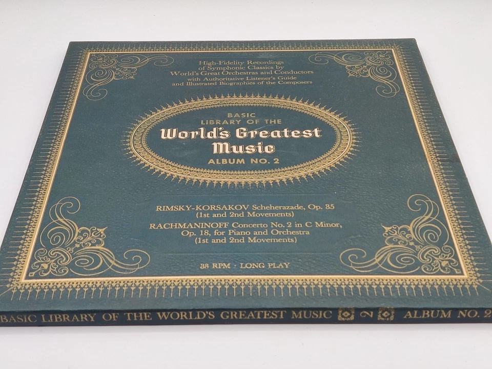 Basic Library of the Worlds Greatest Music Album No. 1, 2, 5, & 6. - Image 2 of 4
