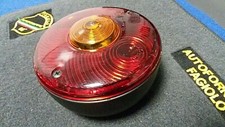 FANALE T.I.R.POSTERIORE ROSSO-ARANCIO TRATTORI RIMORCHIO CARRI  FARO DIAM.140mm 