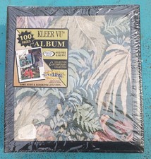 Kleer Vu SuperMag 100 Pgs Scrapbook Album 3 Ring Photo Safe Tapestry Cover NEW
