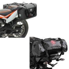 Set of saddlebags + rear pocket S2