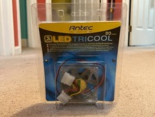 Antec TriCool 80mm LED Fan 3 Speed Quiet