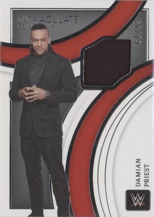 2022 Panini Immaculate Collection WWE - Damian Priest #SS-DPR - 1 of 1