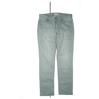 Mac Damen Jeans Hose Stretch straight Leg Slim high 38 M W29 L30 used Grau TOP
