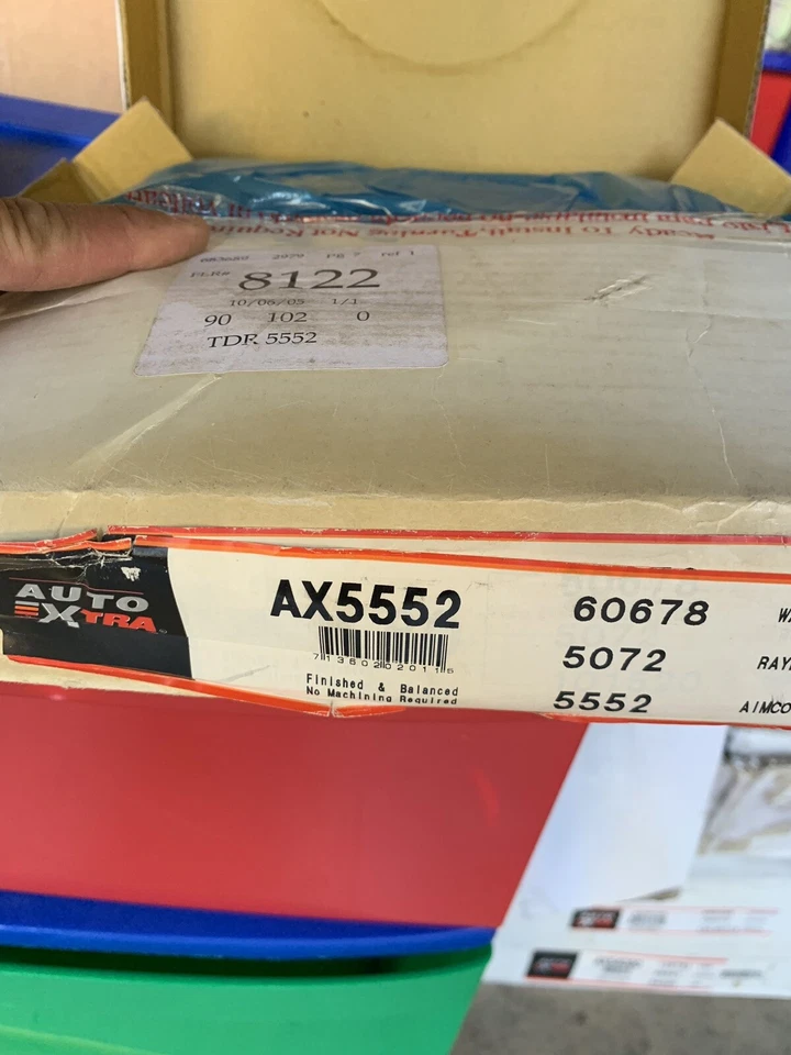 Rotor de freno de disco para Pontiac Bonneville Oldsmobile 1983-1991 AUTO EXTRA AX5552 Foto 3 de 3