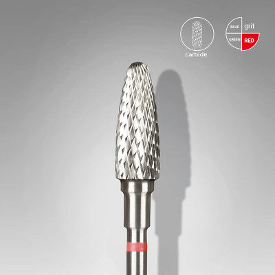 Hartmetallfräser Mais Rot, Durchmesser 5 Mm / Arbeitsteil 13 Mm Staleks 