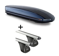 Dachbox Vdpmaa460L+Alu DachträGer VDP FüR FüR VW Golf V 5TüRer 03-08