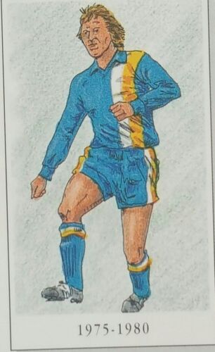 Retro Fußballverein Trikots Bilder im klaren Kühlschrankmagneten - verschiedene Teams - Bild 18 von 92