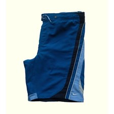 NIKE VTG SHORTS Y2K 90s SWIM TRUNK BOARD SURF MENs ADULT SZ L