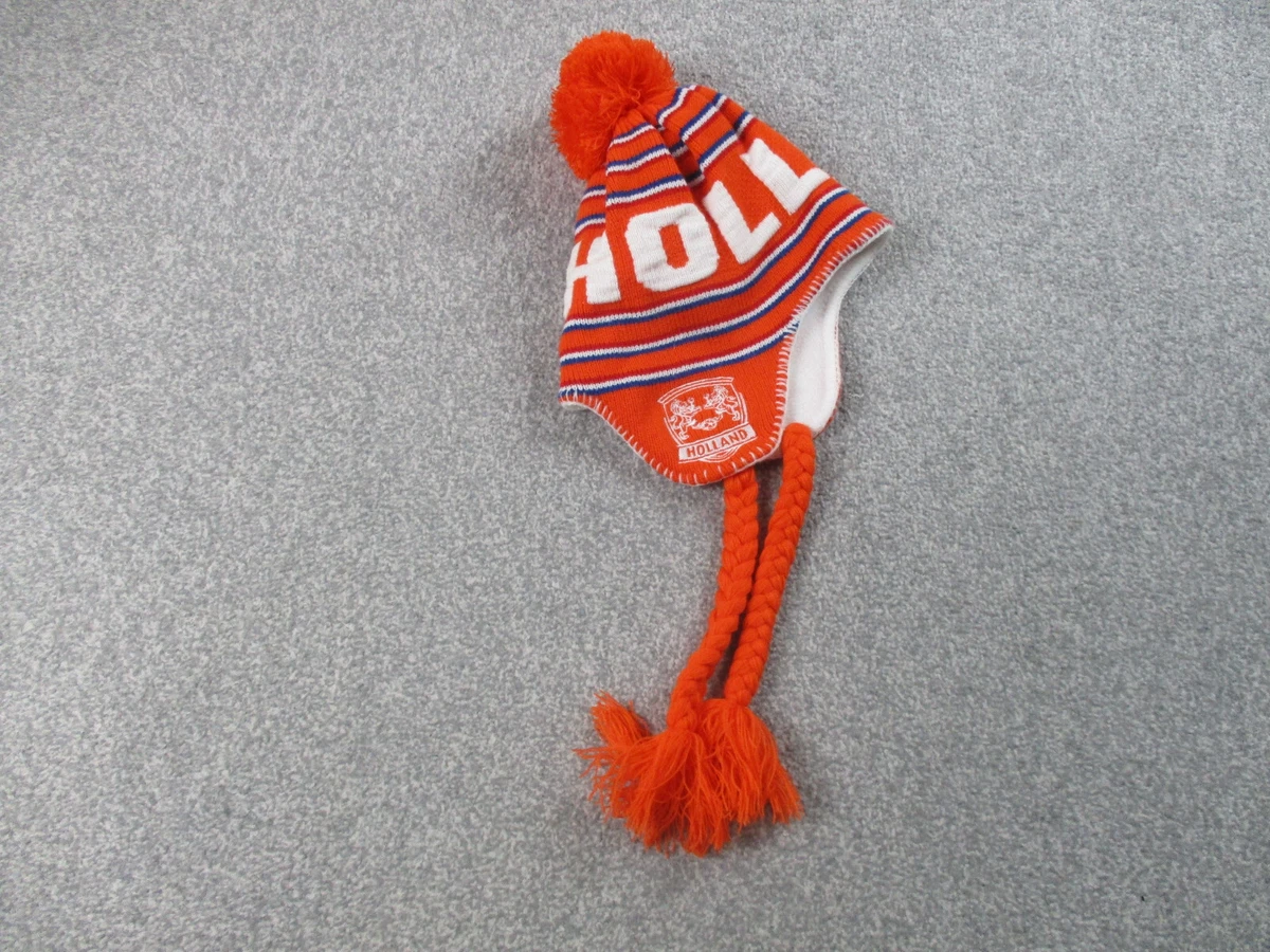 Orange sales winter hat