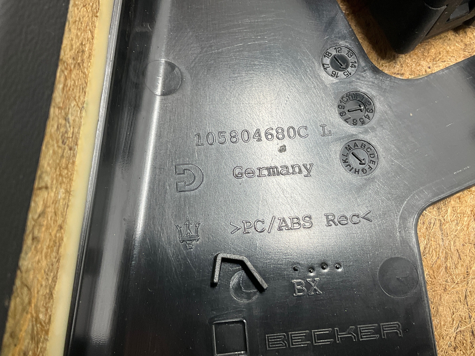 14-17 MASERATI Ghibli S Q4 Interior Rear Driver-Left Door Trim Panel OEM CM