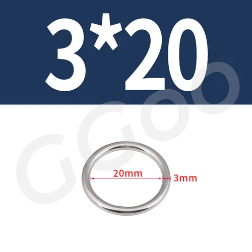 Edelstahl Rundringe / Rundring O-Ringe O-Ring Edelstahlringe Edelstahlring V2A - Bild 6 von 118