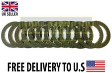 JCB PARTS - TRANSMISSION FRICTION PLATE SET X 12 (PART NO. 445/30011)