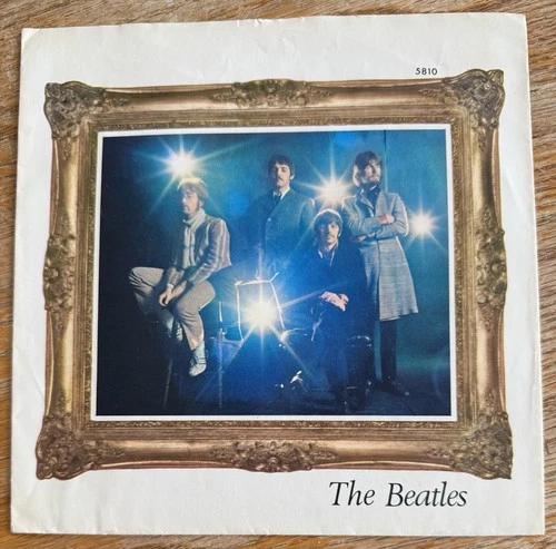 Beatles Strawberry Fields Forever Penny Lane Capitol 5810 45rpm W/PS East Coast