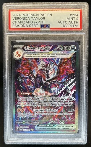 2024 Pokemon Paldean Fates Charizard ex #234/091 PSA 9