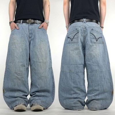 Vintage y2k ecko unltd distressed archive baggy wide leg skater jeans