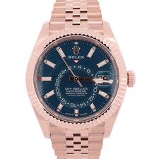 Rolex Sky-Dweller 42mm Blue Dial Watch Ref # 336935