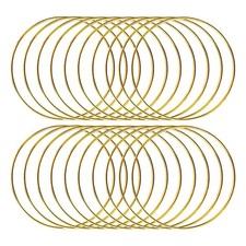 20pcs 4inch Dream Catcher Rings Metal Crafts Hoops Wreath-Macrame Creations2858