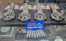 COSWORTH YB STEEL CONROD SET 136 MM ASTA LUNGA PEC & ARP CONROD BULLONI *NUOVO IMBALLATO*