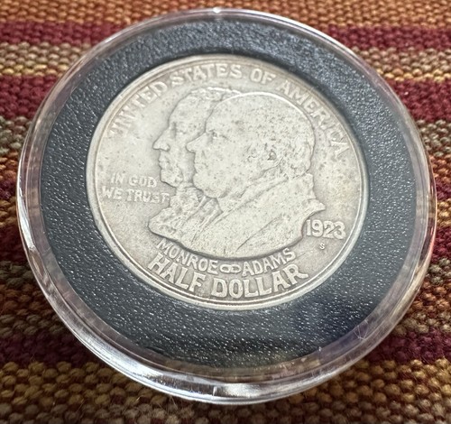 1923 S Monroe Doctrine Centennial Commemorative Silver Half Dollar