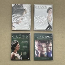 The Crown: First Second Third Fourth Seasons 1-4 (DVD Set) Queen Elizabeth II +