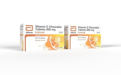 2 X Limcee Vitamin C Chewable Tablet Flavour Orange Tablets 150 FAST SHIP