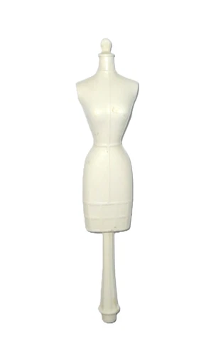 Vintage 1973 Barbie Sew Magic #8670 White Dress Form Mannequin Only *No Base