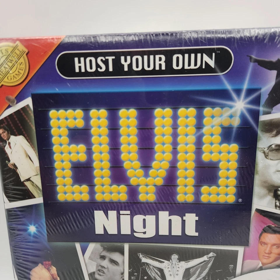 Host Your Own Elvis Night Fun Trivia Game Full Instructions And CD NIB - Image 4 of 4