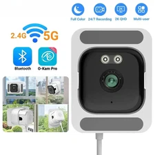 5MP Window Camera 5GHz WiFi Indoor Cameras for Home Security Color Night Vision