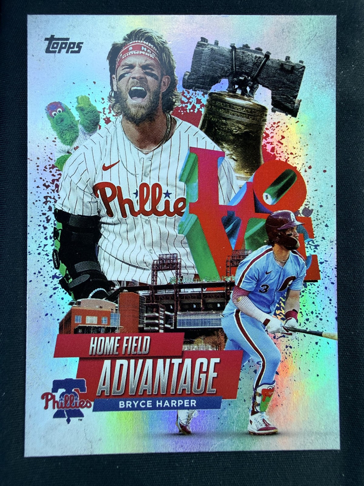 Bryce Harper CASE HIT - 2025 Topps Chrome Home Field Advantage #HA-4 Phillies