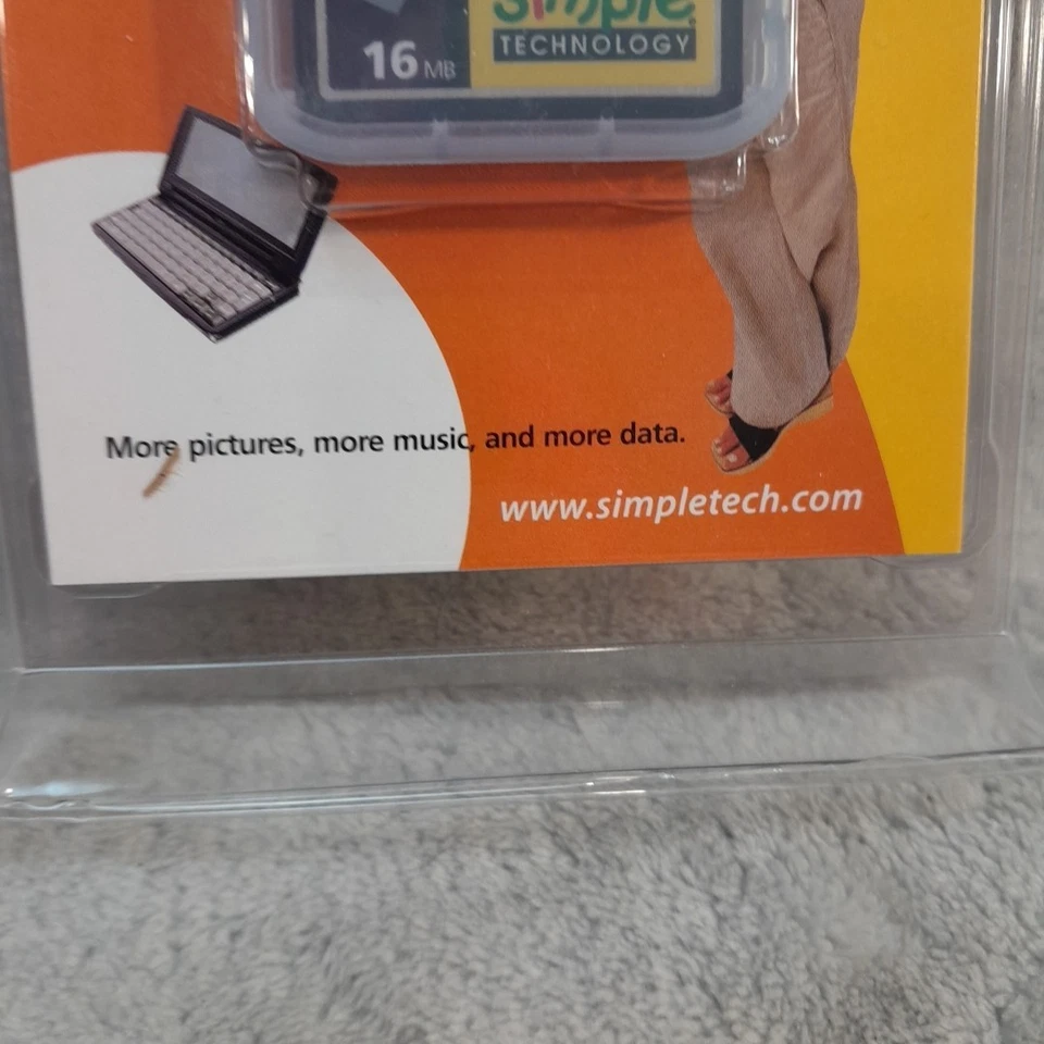 Digital Media Simple Tech Compact Flash Memory Card (16MB) - Image 4 of 4
