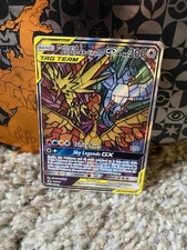 Moltres Zapdos Articuno GX Hidden Fates Pokemon Black Star Promo SM210