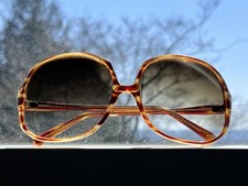 70 Vintage Oversized Round Sunglasses Iconic Silhouette Mauritius-Tortoise Shell